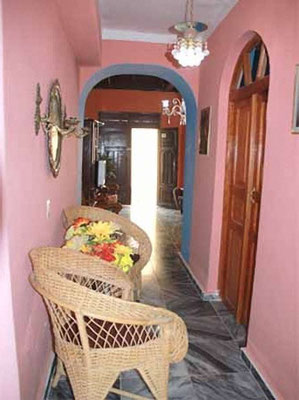 'Hall' Casas particulares are an alternative to hotels in Cuba.