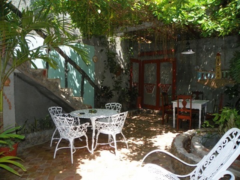 'Courtyard' Casas particulares are an alternative to hotels in Cuba.