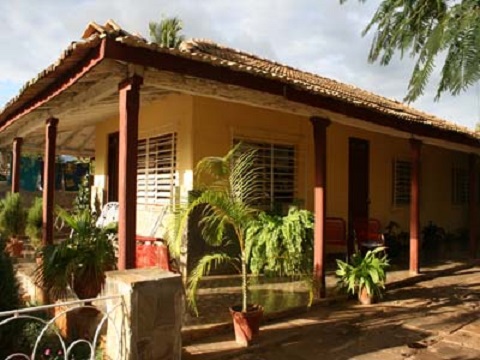 'Vista de la casa' Casas particulares are an alternative to hotels in Cuba.