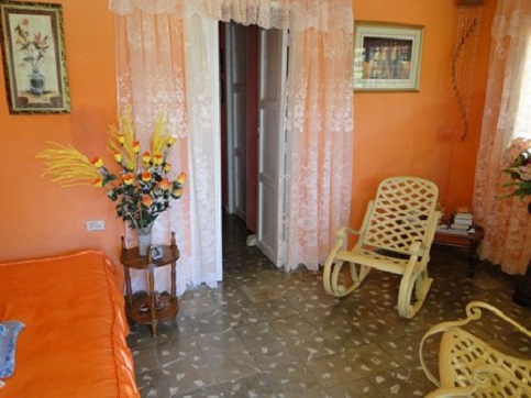 'Living room' Casas particulares are an alternative to hotels in Cuba.