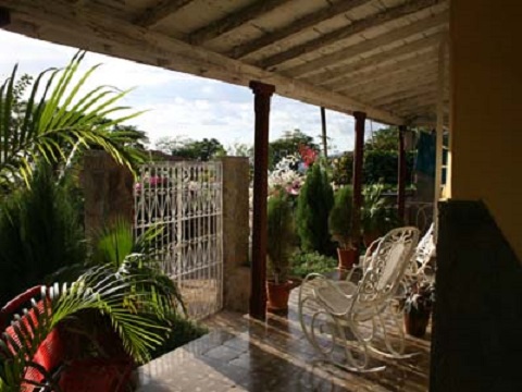 'Portal' Casas particulares are an alternative to hotels in Cuba.