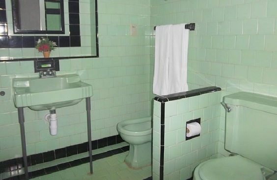 'Bathroom' Casas particulares are an alternative to hotels in Cuba.