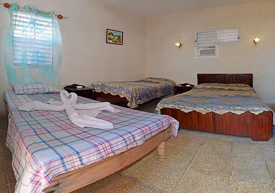 'Habitacion 1' Casas particulares are an alternative to hotels in Cuba.