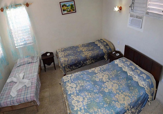 'Bedroom 1' Casas particulares are an alternative to hotels in Cuba.