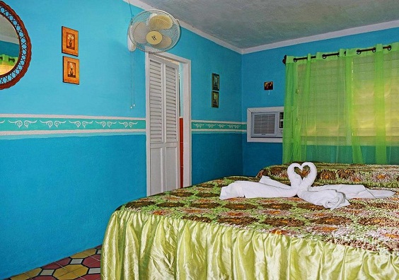 'Habitacion 2' Casas particulares are an alternative to hotels in Cuba.