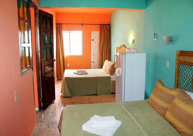 'Bedroom' Casas particulares are an alternative to hotels in Cuba.