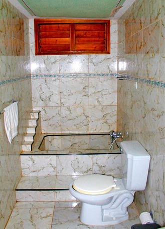 'Bathroom 2' Casas particulares are an alternative to hotels in Cuba.