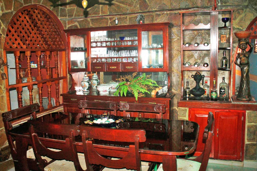 'Dining room' Casas particulares are an alternative to hotels in Cuba.