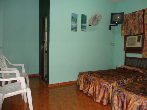 'Bedroom downstairs' Casas particulares are an alternative to hotels in Cuba.