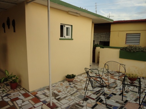 'Terrace upstairs' Casas particulares are an alternative to hotels in Cuba.