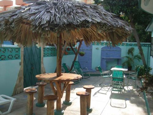 'Back Yard' Casas particulares are an alternative to hotels in Cuba.