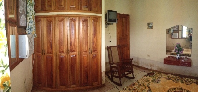 'Bedroom1' Casas particulares are an alternative to hotels in Cuba.