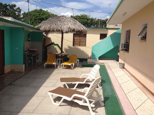 'Terrace-Solarium' Casas particulares are an alternative to hotels in Cuba.