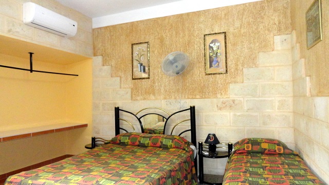 'Bedroom1' Casas particulares are an alternative to hotels in Cuba.