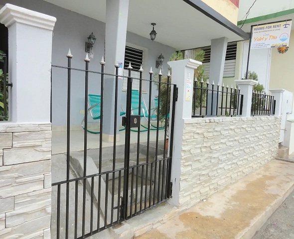 'Housefront' Casas particulares are an alternative to hotels in Cuba.