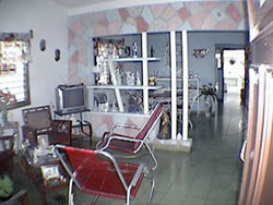 'Living room' Casas particulares are an alternative to hotels in Cuba.