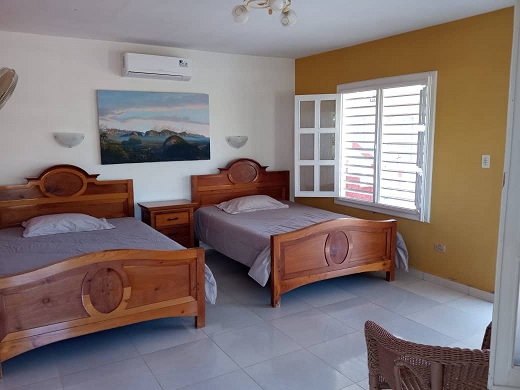 'Habitacion 1' Casas particulares are an alternative to hotels in Cuba.