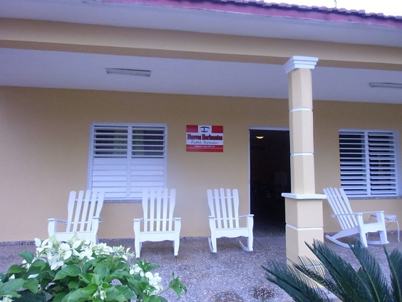 'Portal' Casas particulares are an alternative to hotels in Cuba.