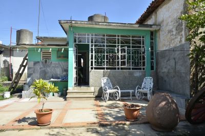 'Patio' Casas particulares are an alternative to hotels in Cuba.