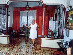 'Living room' Casas particulares are an alternative to hotels in Cuba.