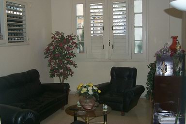 'Living room' Casas particulares are an alternative to hotels in Cuba.