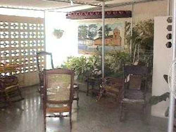 'Living room' Casas particulares are an alternative to hotels in Cuba.