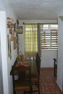 'Hall' Casas particulares are an alternative to hotels in Cuba.