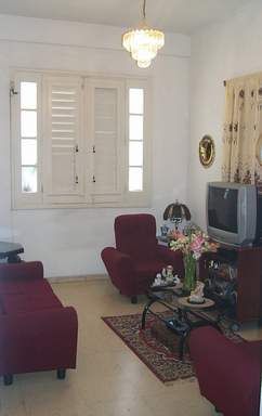 'Living room' Casas particulares are an alternative to hotels in Cuba.