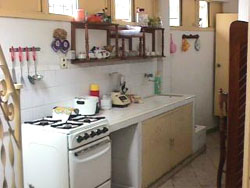 'Cocina' Casas particulares are an alternative to hotels in Cuba.