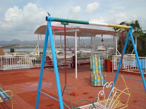 'Roof terrace' Casas particulares are an alternative to hotels in Cuba.