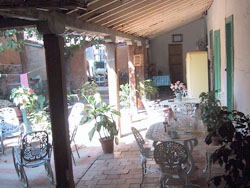 'Patio' Casas particulares are an alternative to hotels in Cuba.