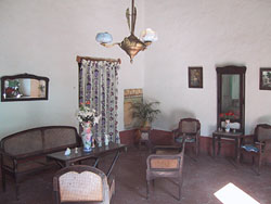 'Living room' Casas particulares are an alternative to hotels in Cuba.