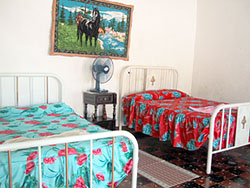 'Bedroom' Casas particulares are an alternative to hotels in Cuba.