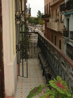 'view' Casas particulares are an alternative to hotels in Cuba.